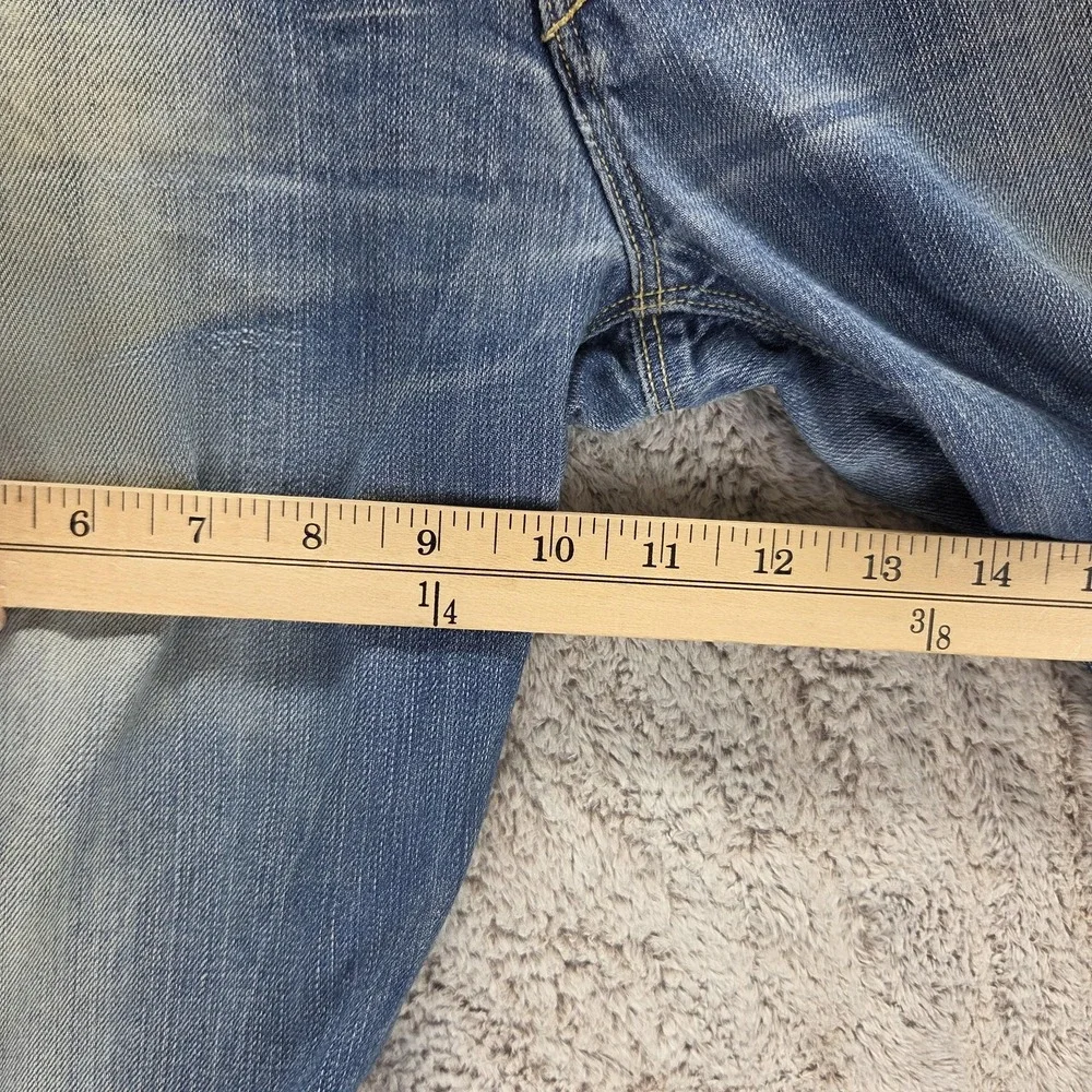 Vintage Levis Engineered Jeans Mens 32x30 Blue Buckle Back Twisted Zip Fly